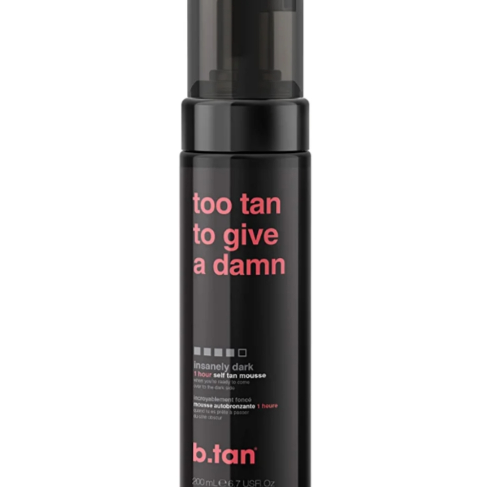 too tan to give a damn/Self tanning foam